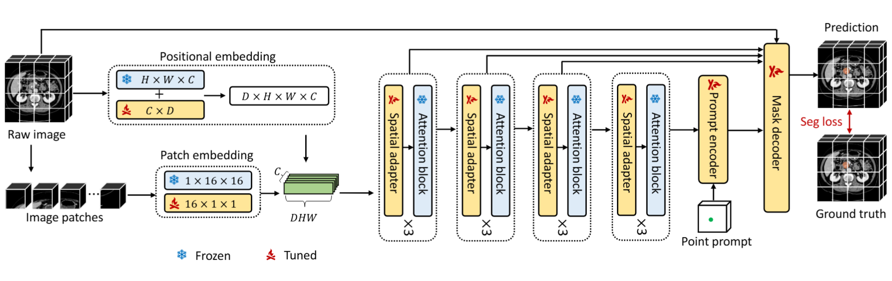 3DSAM-Adapter: Holistic Adaptation of SAM from 2D to 3D for Promptable Tumor Segmentation
